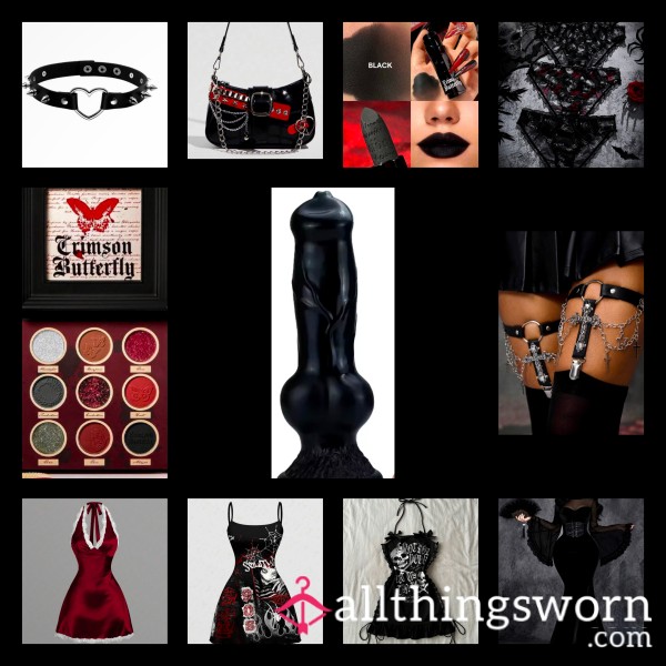 BRAND NEW GOTHIC GIRL SISSY PACKAGE 🖤