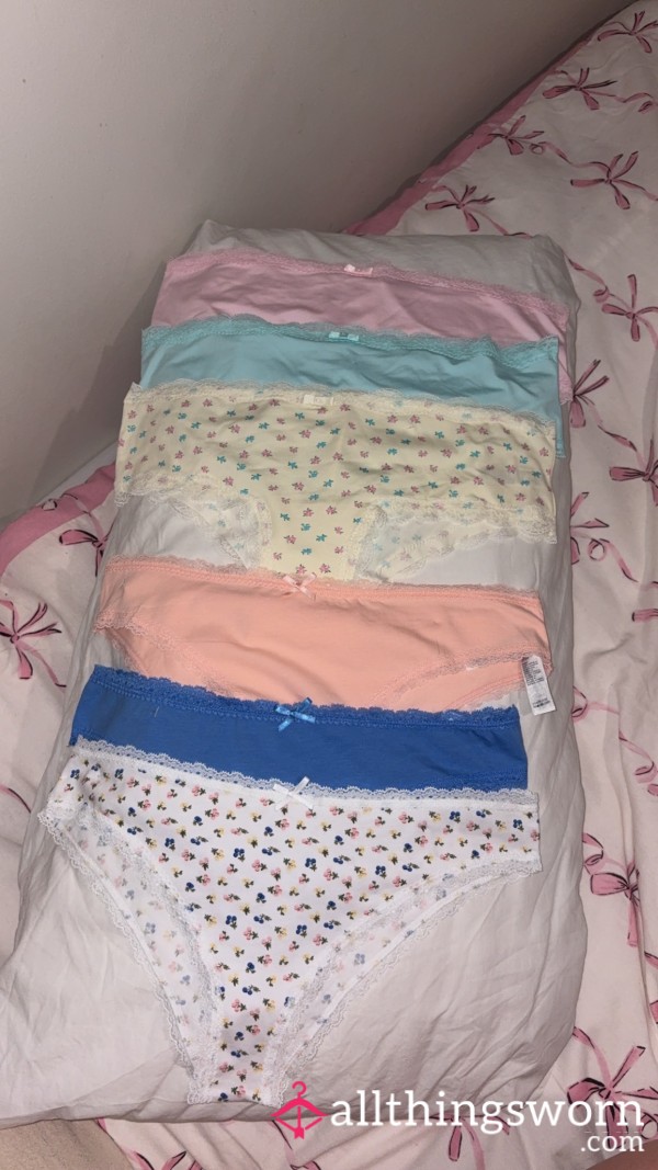 Brand New Panties Brought For You Too Choose🤭customise Whatever Pair You Want🙇🏻‍♀️😍😈