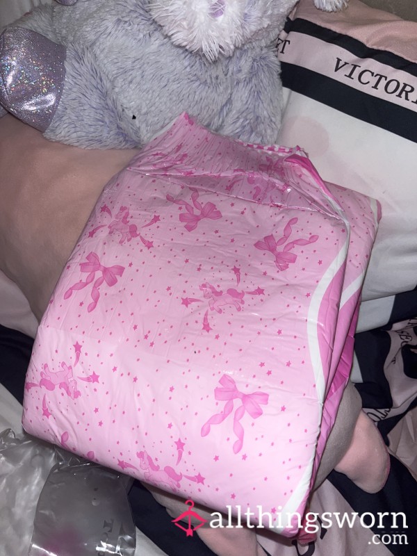 Pink Adult ABDLNappy X 1 Medium