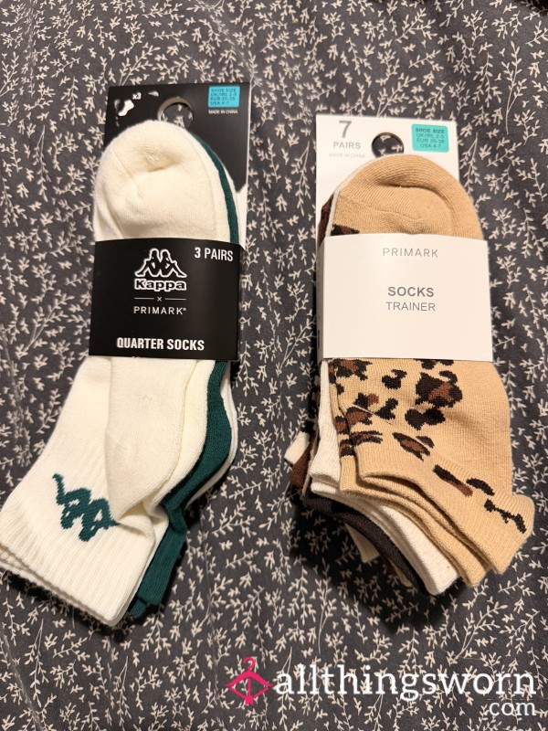 BRAND NEW SOCK READY TO BE WORN FOR YOU FOR HOWEVER LONG 😏