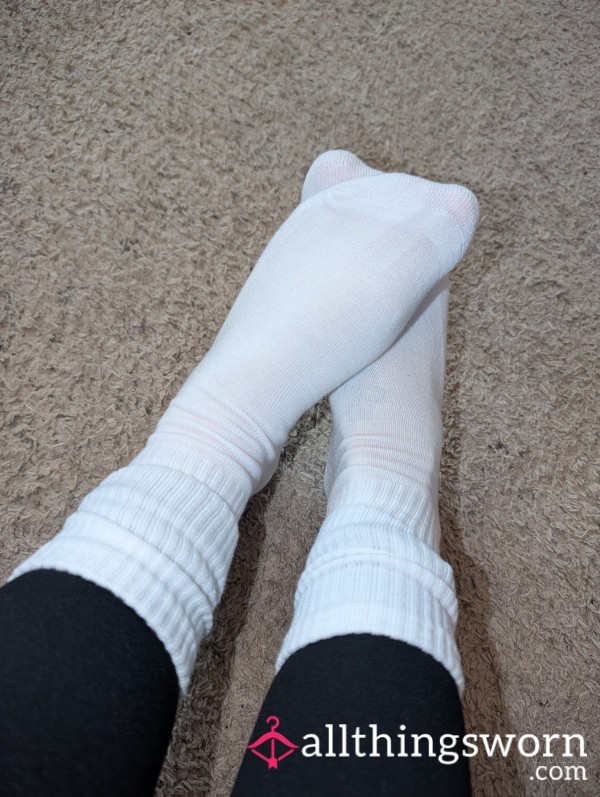 Brand New White Sport Socks
