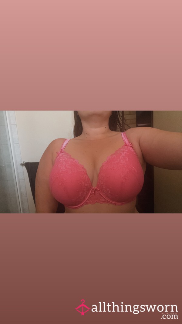 Bras N Things Pink 14E Bra