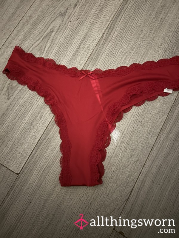 Brazilian S**y Red Panties .wrapped In My Amazing Scent