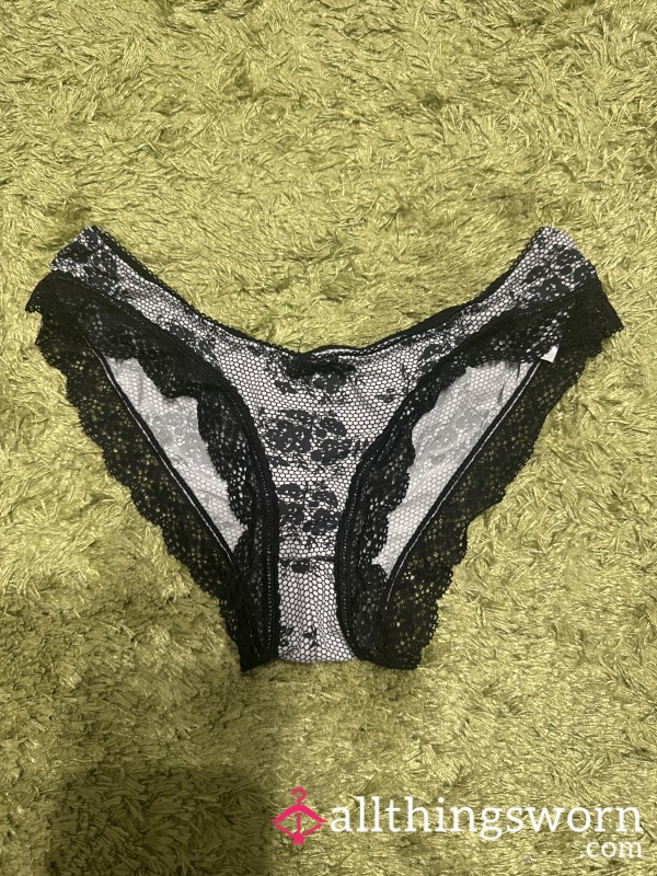 Brazilian Silky Material With Lace Panties Your Goddess’s Scent 🥰