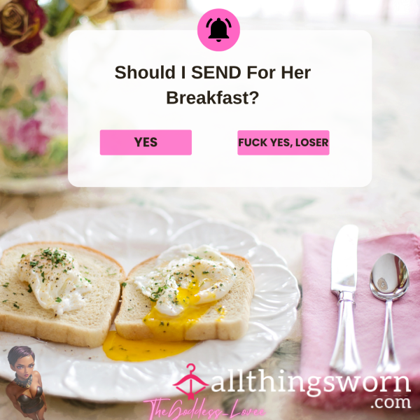 Breakfast Worthy Of A Goddess✨️