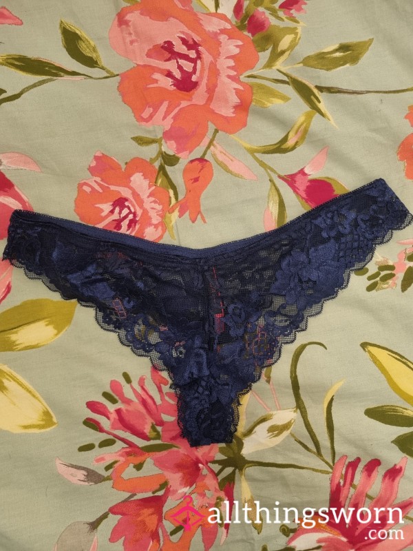 Breathe Me In Baby - Navy Knickers