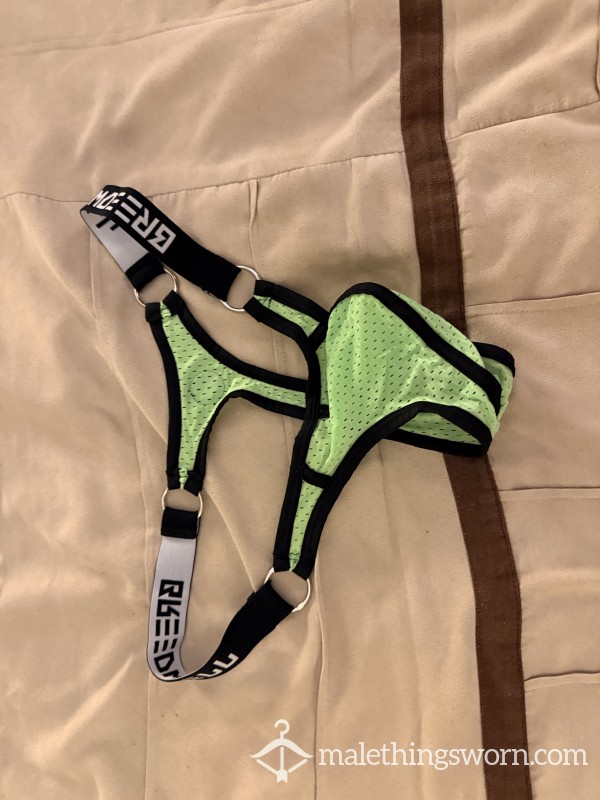 Breedwell Lime Thong Size XL