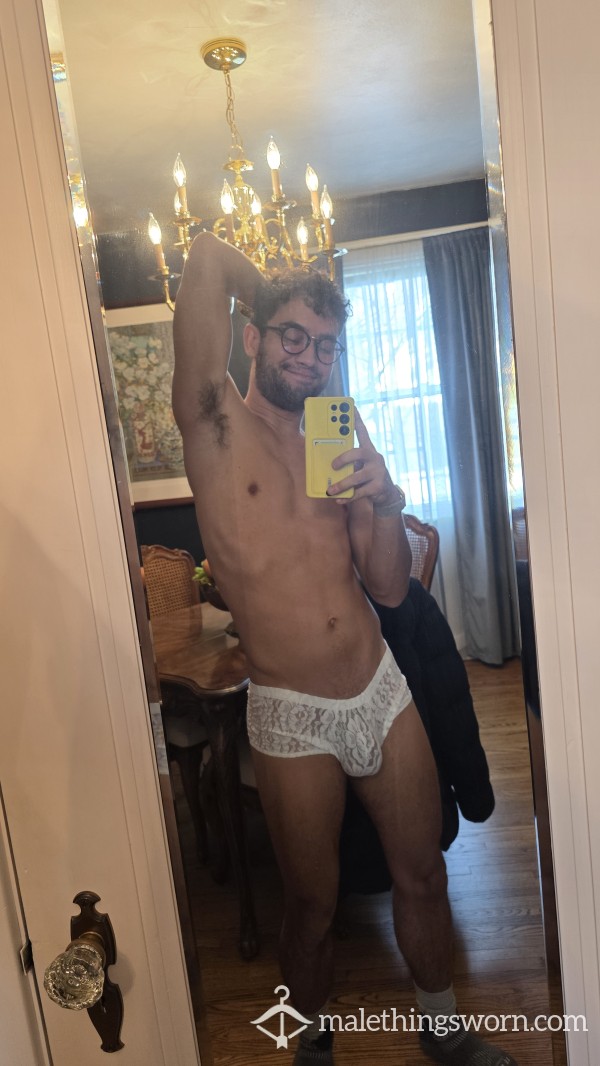 Bridal Lace White Women's Panties