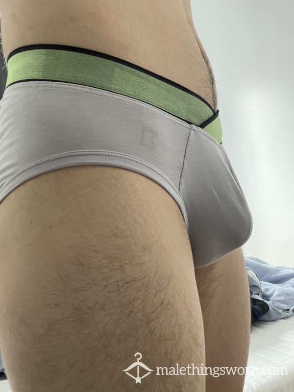 Worn  Medium Grey Brief