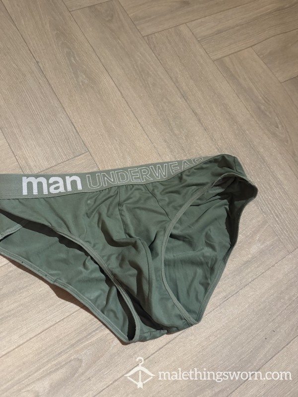 Briefs Worn For 8 Days Straight