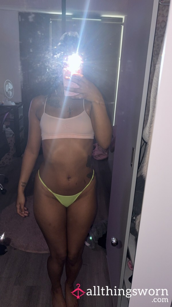 Bright And Bold Thong😉🔥🔥🫣😈