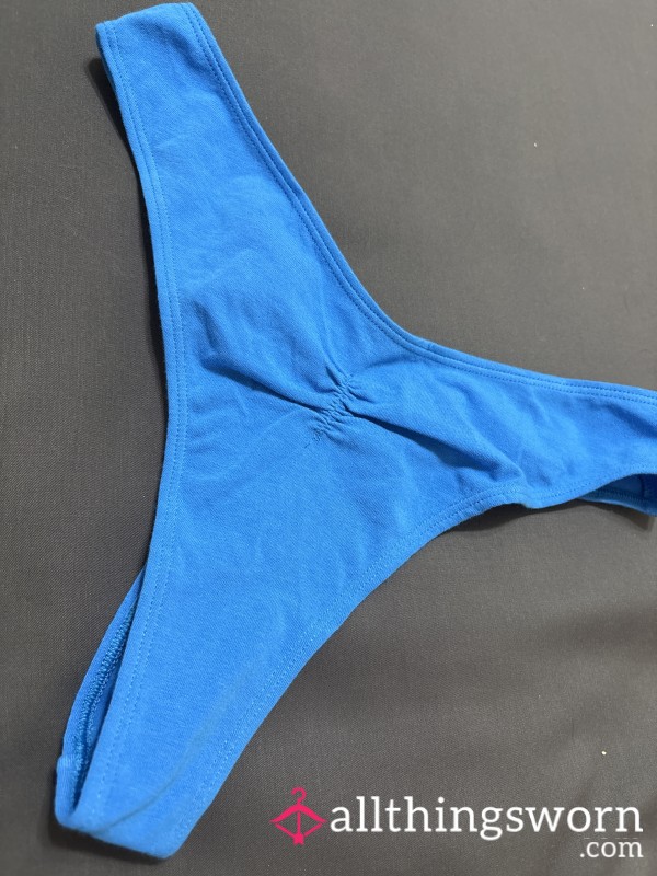 Bright Blue Aerie Thong