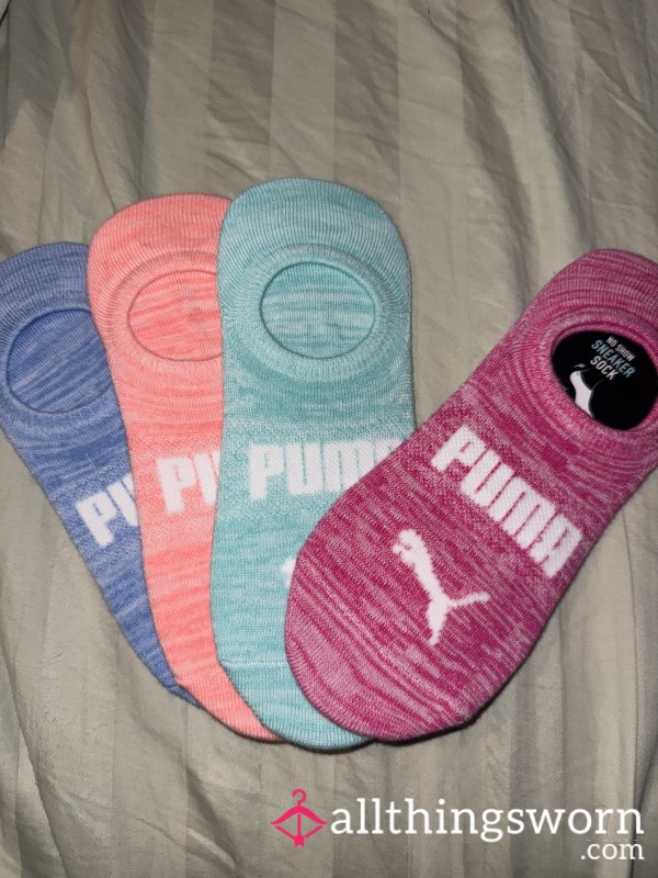 Bright Color Puma Ankle Socks