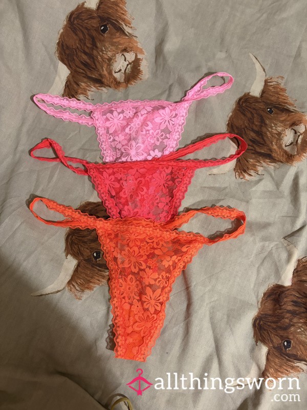 Bright Coloured Thongs 🥵💦