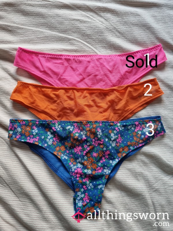 P6: Bright Mesh Brazilian Panties