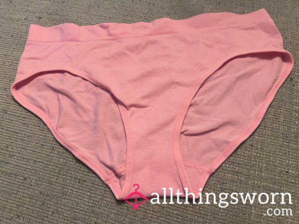 Bright Pink Hipster Panties