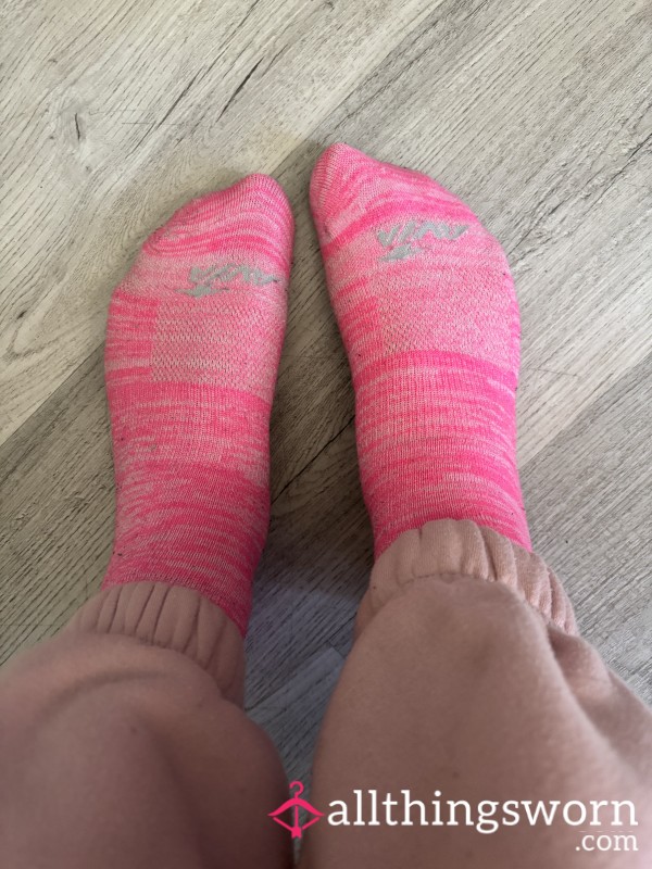 Bright Pink Socks