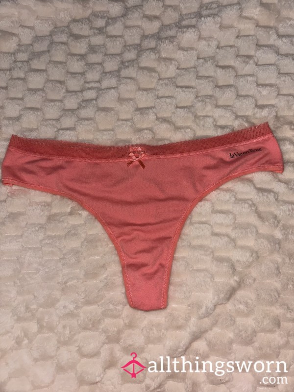 Bright Pink Thong