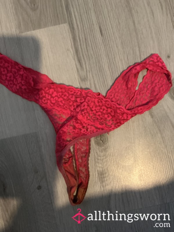 Bright Pink Thongs