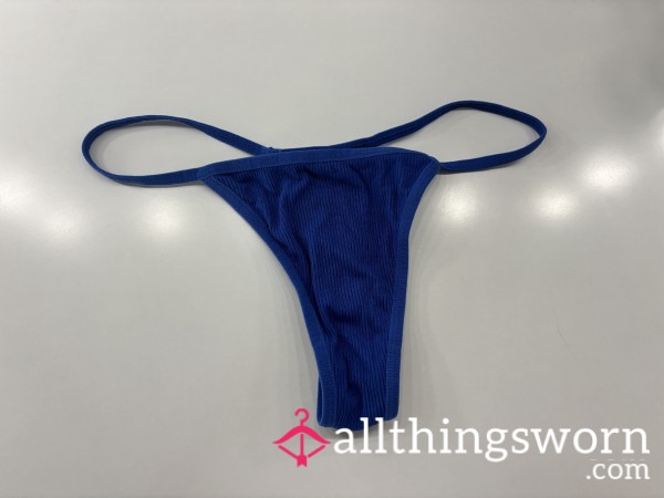 Bright Worn Cotton Thong