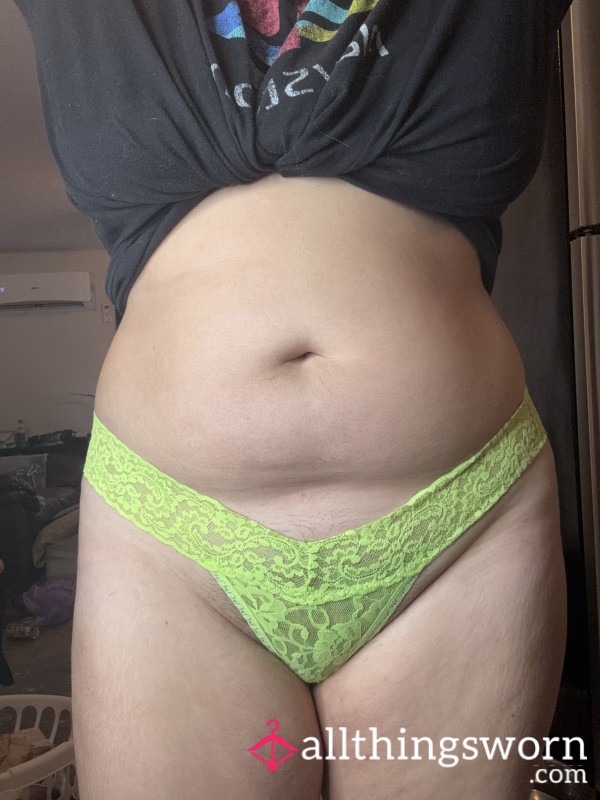 Bright Yellow Thong #900