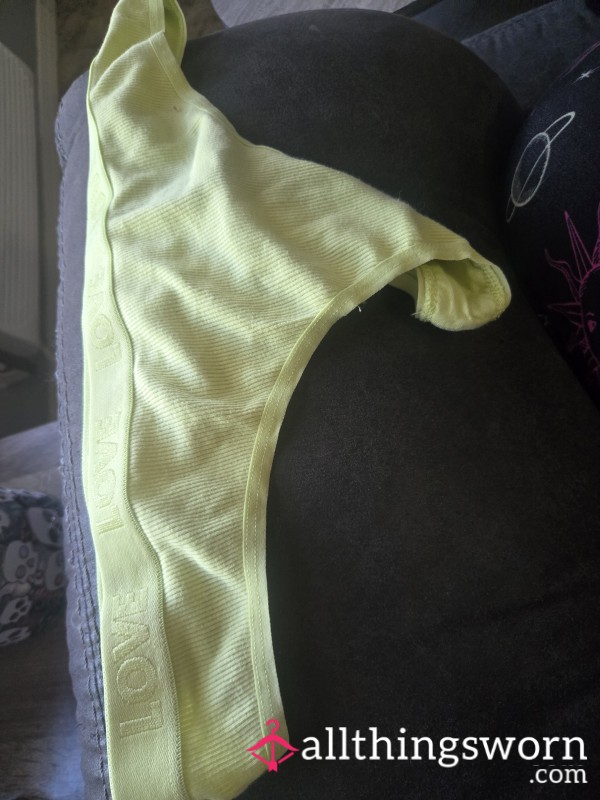 Bright Yellow Xxl No Boundaries Thong