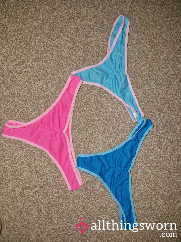 Brightly Colour Thong, 24hrs Wear