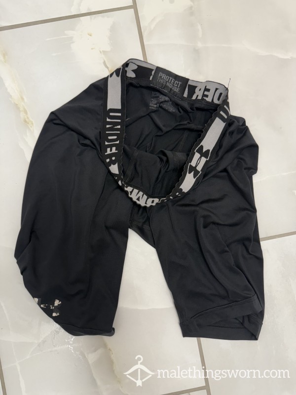 BROKEN IN Under Armor Underwear Soaked In Sweat From Hot Yoga Cla**, 6+ Years Old