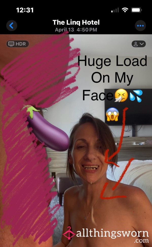 Brought A Guy Back To My Room To Take A Load To The Face!! X2!!! (Vids Included In Drive!)