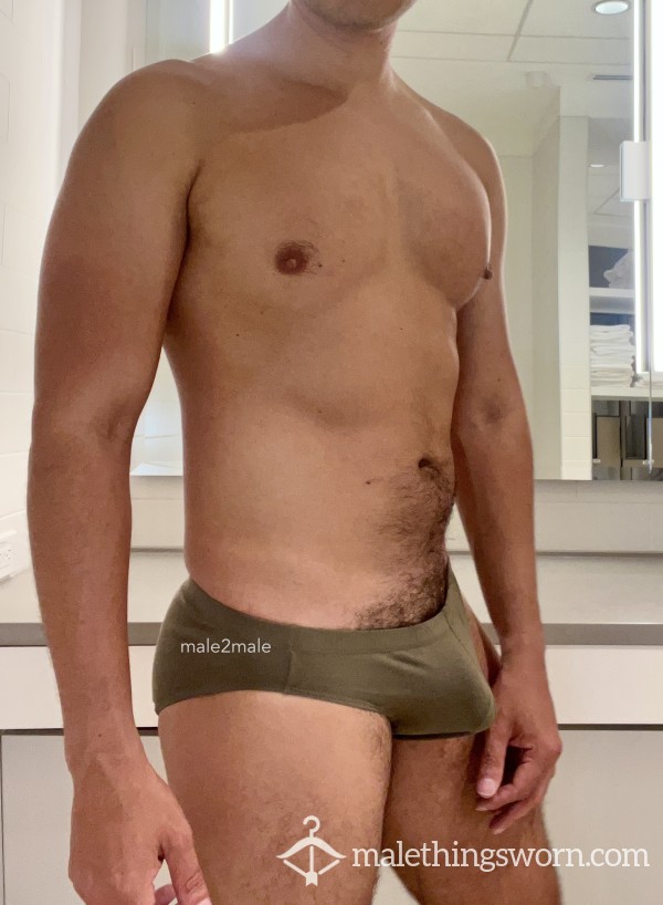Brown C-in2 Briefs - Size M