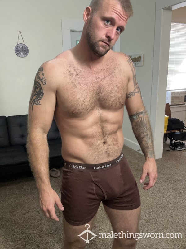 Brown Calvin Klein Underwear