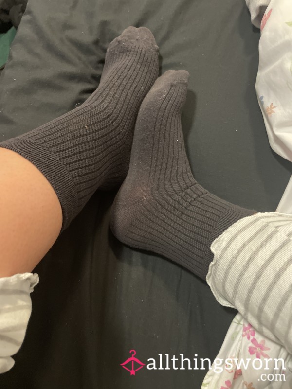 Brown Crew Socks