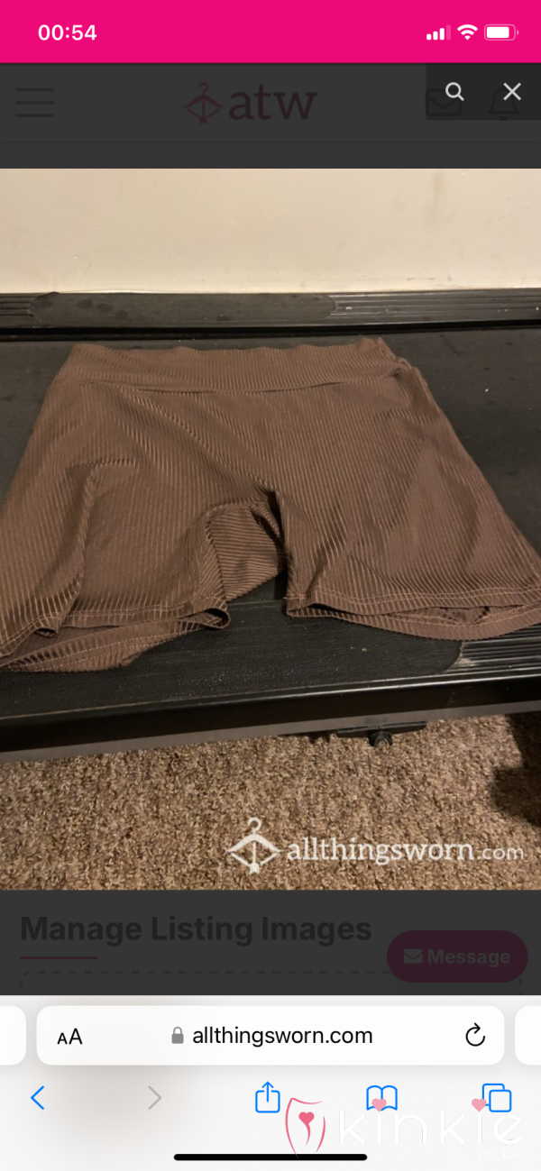 Brown Cycling Shorts