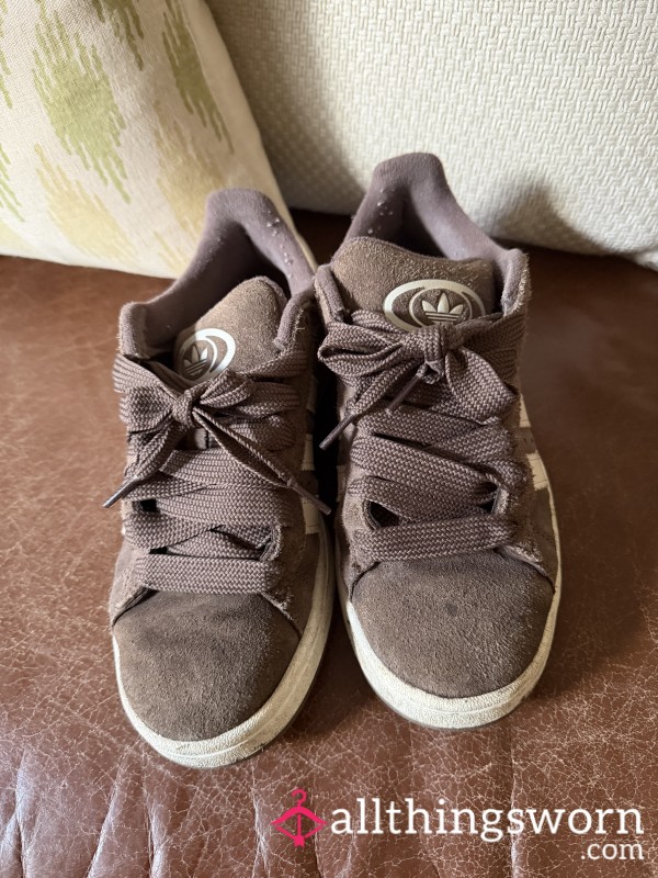 Brown Dirty Trainers