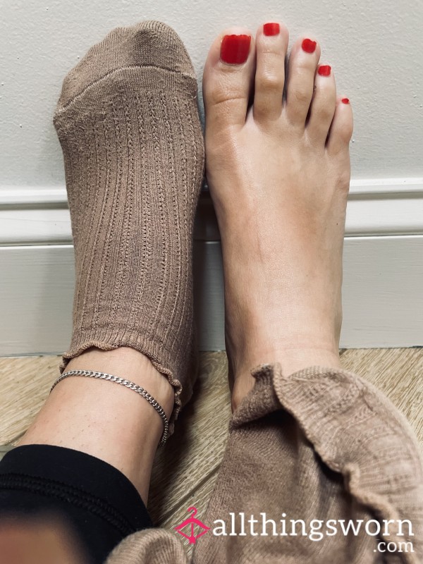 Brown Gym Socks