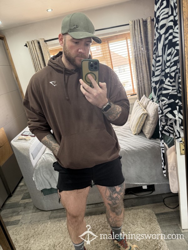 [SOLD] Brown Gymshark Hoody