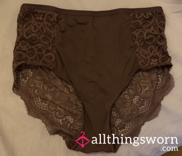Brown Lace Panties