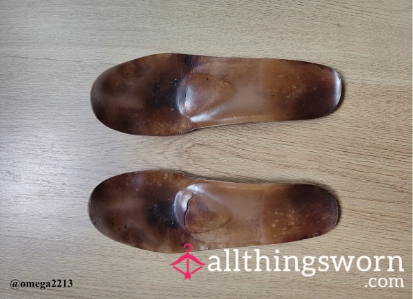 Brown Leather Sole Inserts