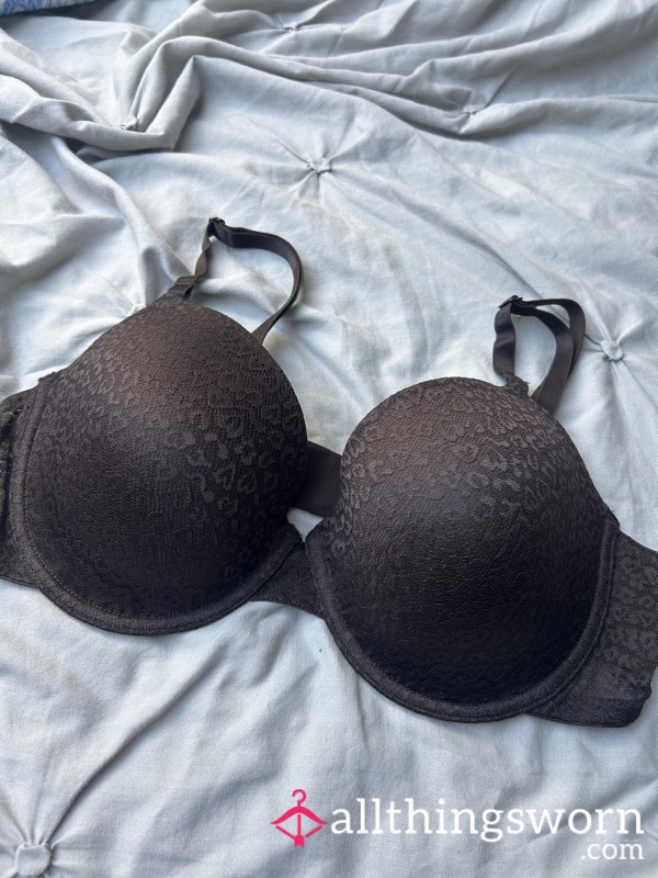 Brown Leopard Print Style Bra🤎
