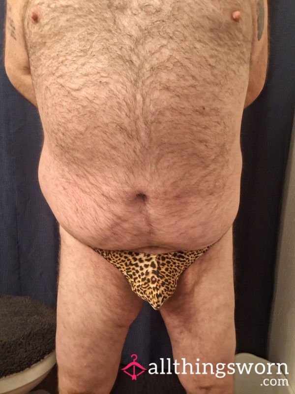 Brown Leopard Print