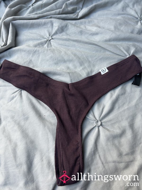Brown Miami Style Thong🤎