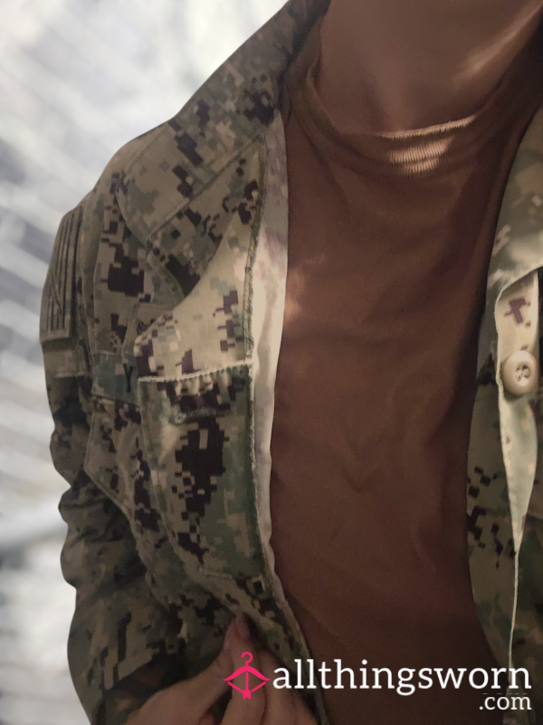 Brown Navy Uniform Shirt