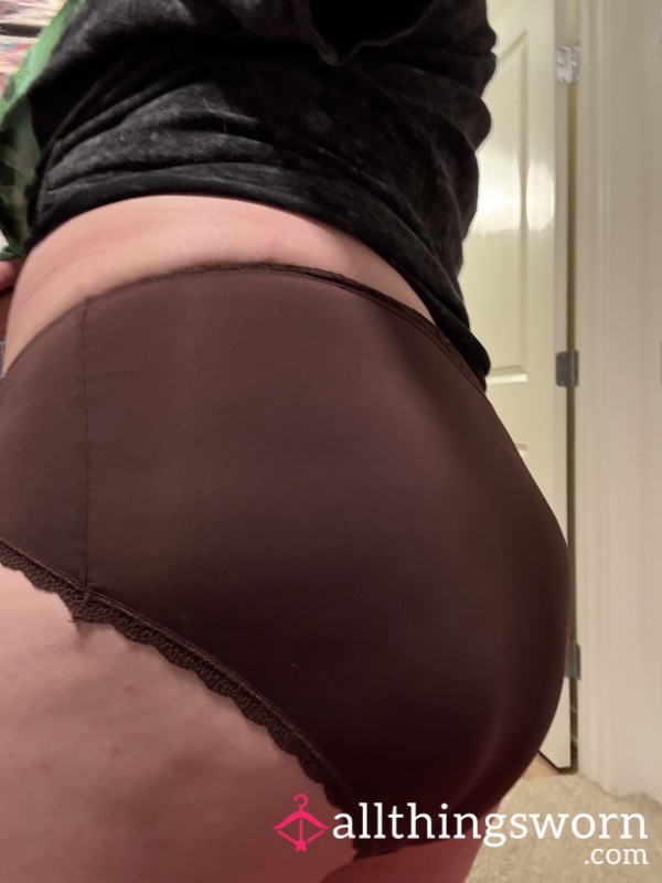 Brown Nylon Underwear