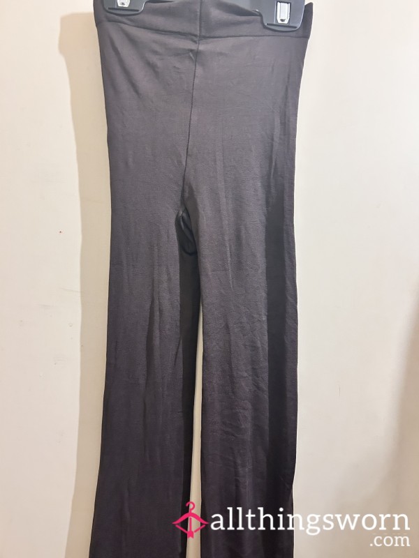 Brown Opaque Tights.