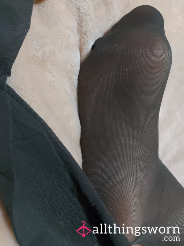 Brown Pantyhose, Worn Day And Night