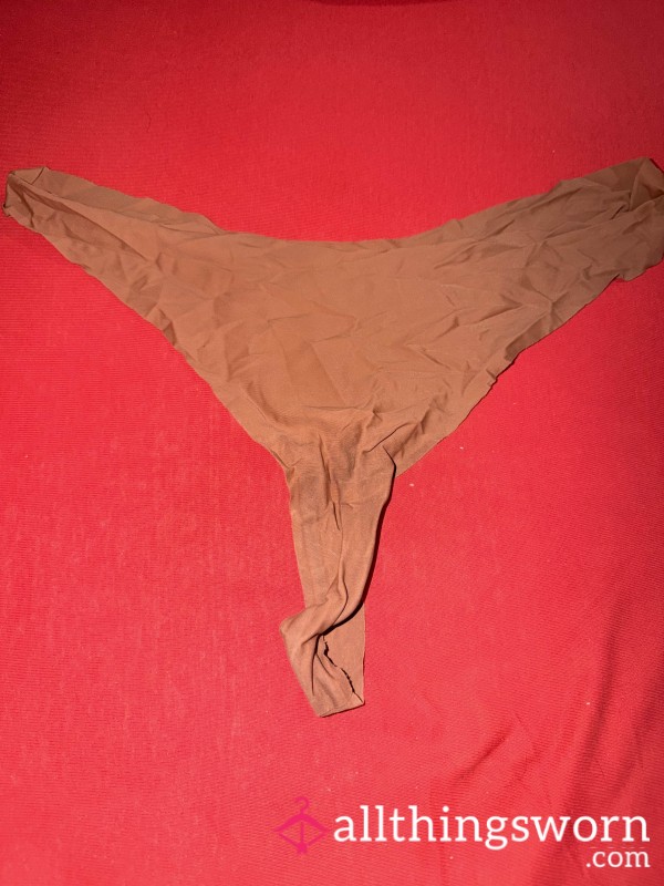 🤎 Brown Polyamide Thong 🤎