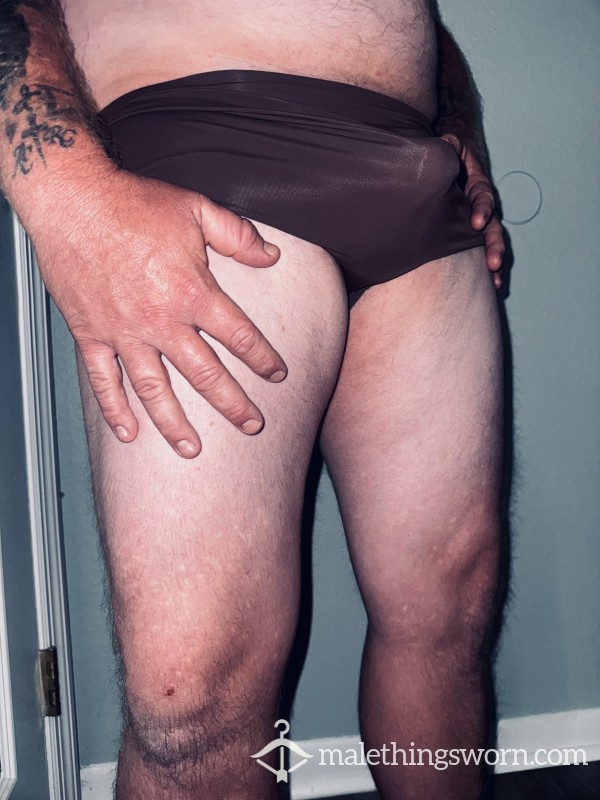 Brown Seamless Boy Shorts