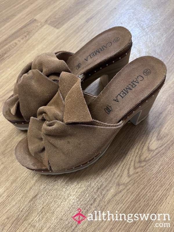Brown Small Mules