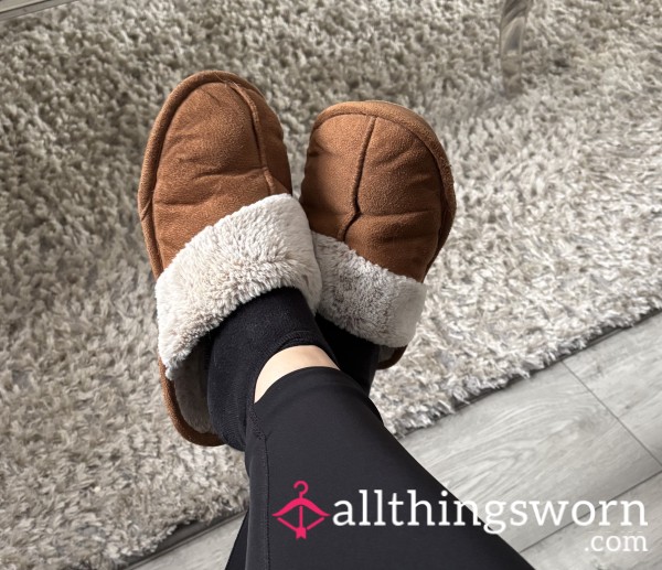 Brown Stinky Slippers
