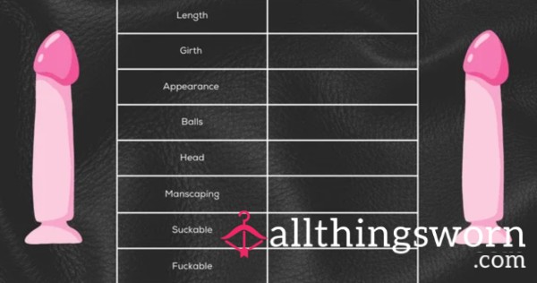 Brutally Honest Personalized D*ck Rating